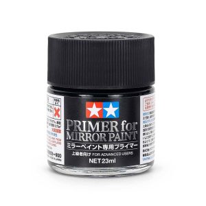 Flacon d'apprêt Tamiya 69951 de 23 ml pour peinture métallisée, préparation technique pour maquettes.