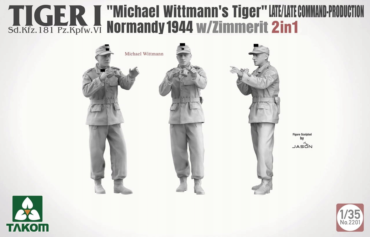 Boîte de maquette du char lourd allemand Tiger I Pz.Kpfw. VI Ausf. E de la Seconde Guerre mondiale